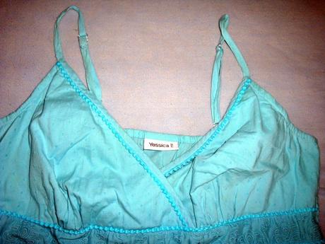 Letná tehotenská tunika, l