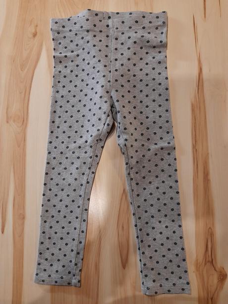 Mierne zateplené bodkované legíny, lupilu,98