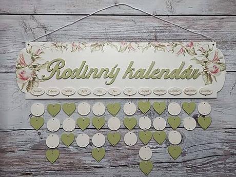 Rodinný kalendár, 