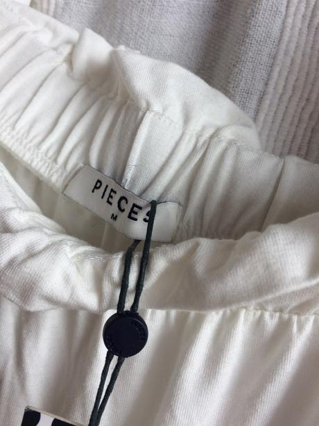 Pieces biely top/tričko vel.m, 38 / m