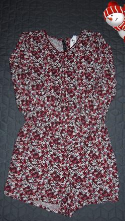 Nohavicový overal, c&a,152