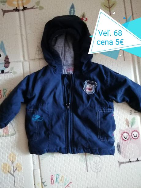 Chlapčenská bunda, sanetta,68