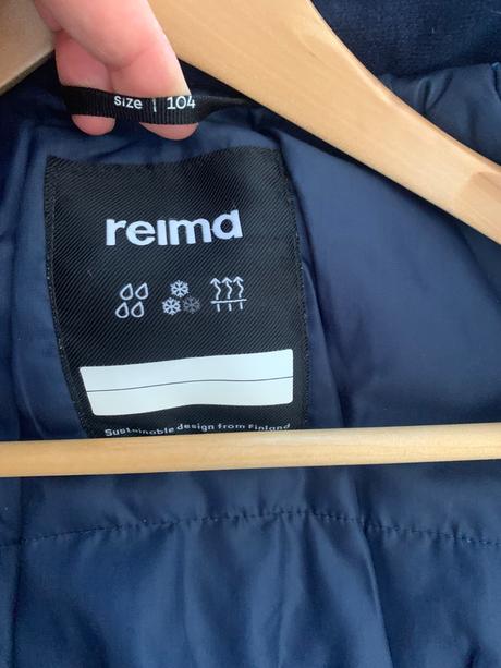 Reima toki predĺžená zimná bunda, parka 104/110, reima,104