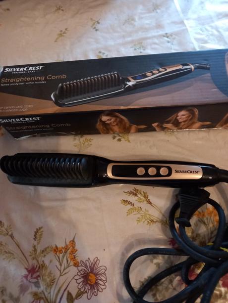 Elektrický hrebeň na  vlasy, 