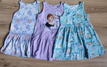 Šatočky pre dievčatko, h&m,104