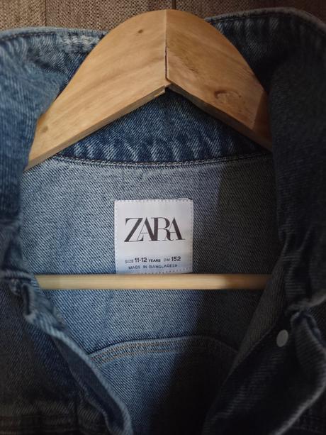Rifľová bunda, zara,152