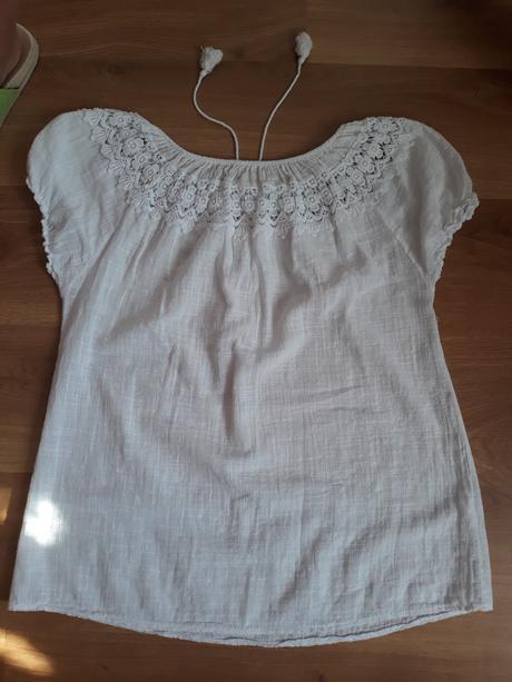 Biela košielka/tričko, xxl