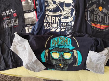 Sada tričiek 10 ks, 134