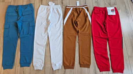 Tepláky s vysačkami 158/164, 158–170