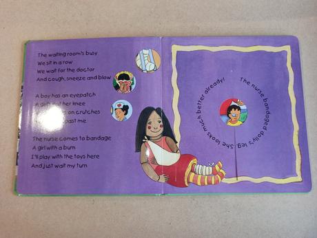 Busy places child's safety book,