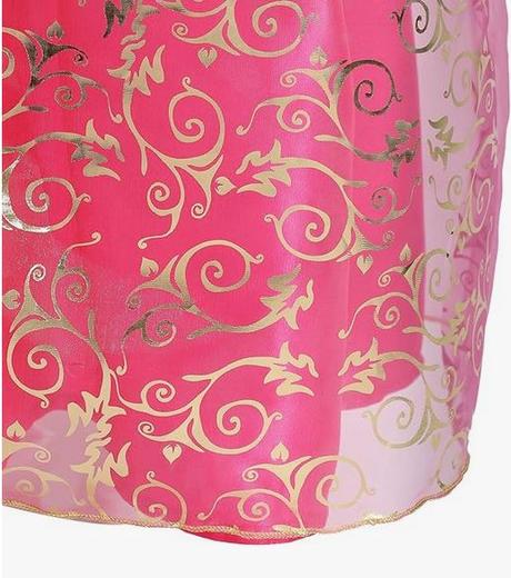 Kostým aurora - šípková ruženka s korunkou,