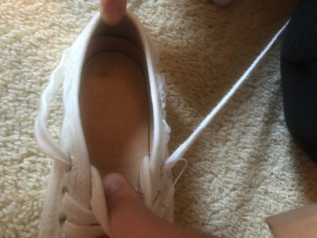 Krásne ozdobené tenisky geox, geox,32