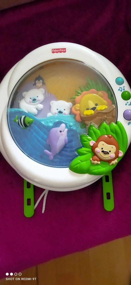 Nočná upokojujúca lampa fisher price, 