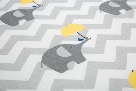 Sensillo vložky do postieľky molitán slony hr.6 cm, šírka (cm): 60,dĺžka (cm): 120