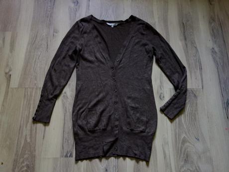 Mäkkučký dámsky predlžený sveter, clockhouse,xxl