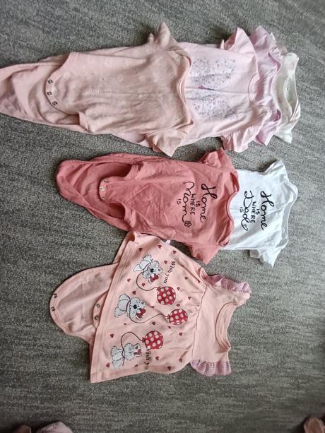 Mix oblečenia pre dievčatko 68, 68–80