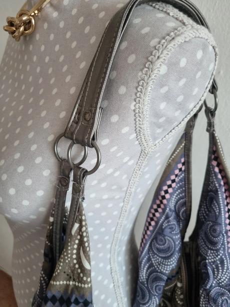 Látková veľká hobbo kabelka, 