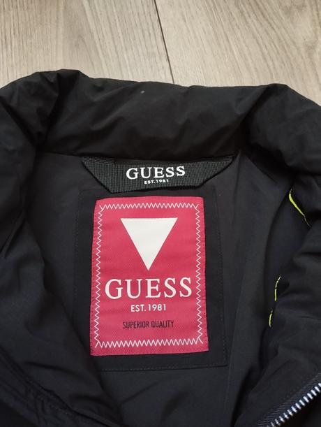 Čierna bunda guess, guess,xl