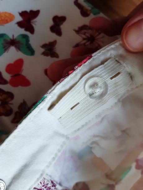 Nohavice s motýľmi h&m, h&m,104