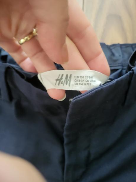 Elegantné nohavice 134, h&m,134