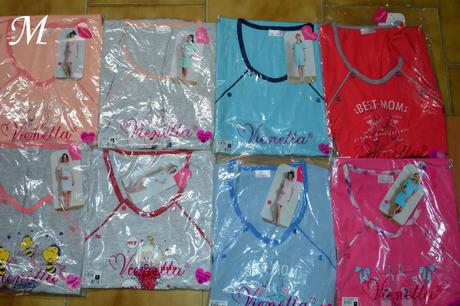 Materská nočná košieľka na kojenie, l / m / s / xl / xxl