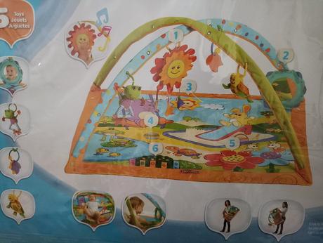 Detská podložka na hranie tiny love slnečný deň,