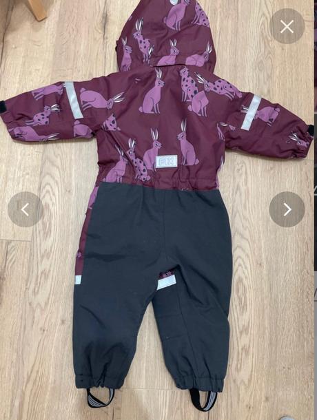 Zimný overal lindex fix, lindex,86