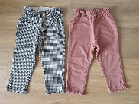 Podšité nohavice hm, h&m,86