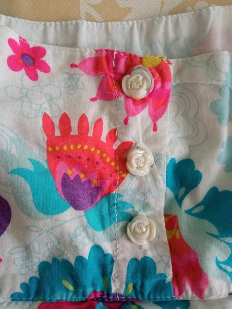 Letná kvetovana volanova tunika tielko, debenhams,134