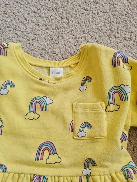 Mikinové šaty next, next,98