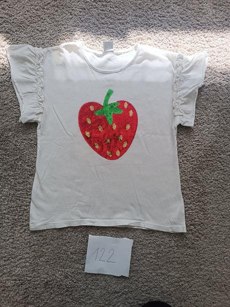 Tričko lindex flitrove, lindex,122