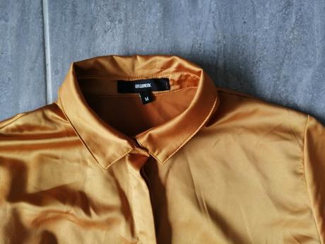 Medovozlatohnedé,jantárové satén. šaty answear,vm, m