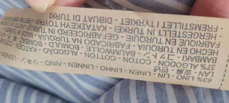 Ľanová košela  massimo dutti, m