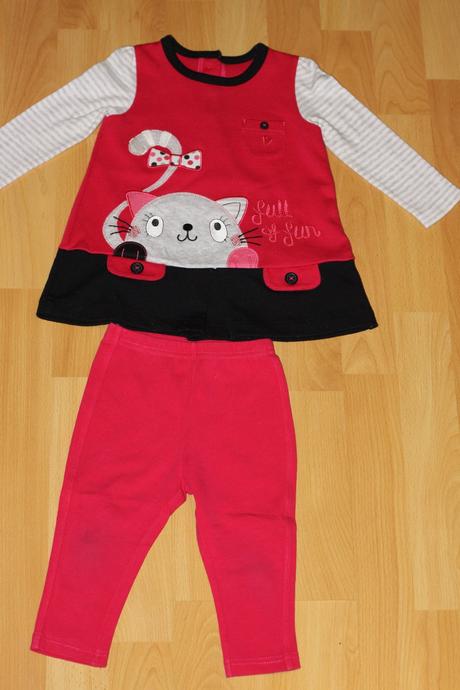 Šaty/tunika s legínami, george,74