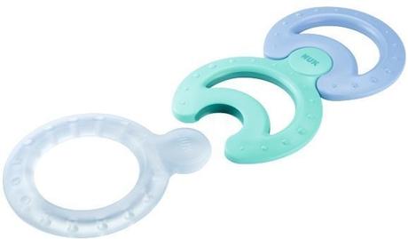 Nuk chladiace hryzatko + classic hryzatko, 3ks,