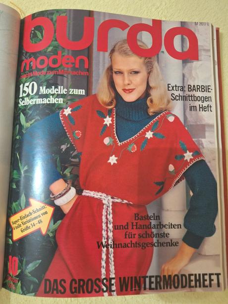 Zväzok retro burdy 1976 (2. polrok, čísla 7-12), 