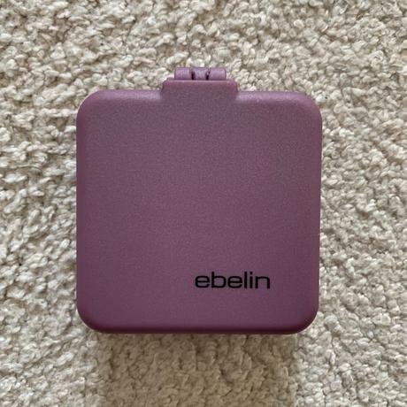 Ebelin sklápacia mini kefa na vlasy so zrkadlom, 