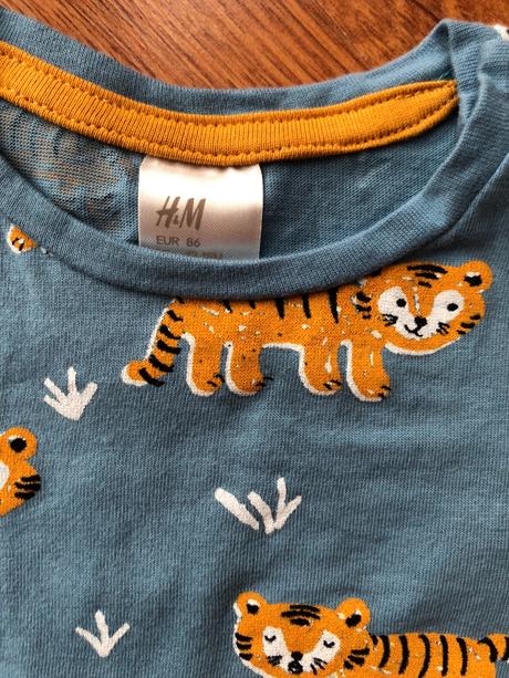 Tiger tričká h&m, h&m,86