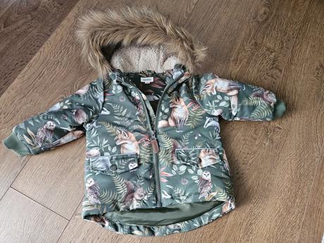 Newbie zimná bunda lesné zvieratká, newbie,74
