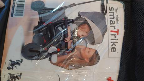Smartrike detská skladacia trojkolka, 