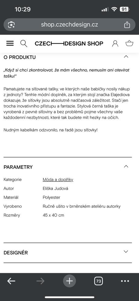 Sietovka od eli jediovej kupovaná v slávici, 