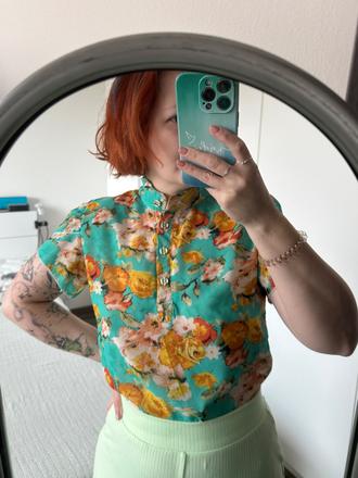 Kvetinová blúzka / košeľa, xs