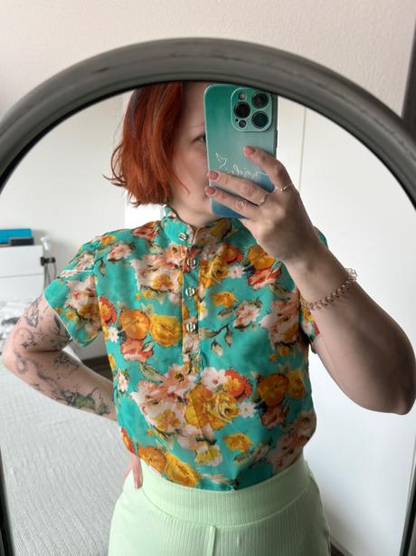 Kvetinová blúzka / košeľa, xs