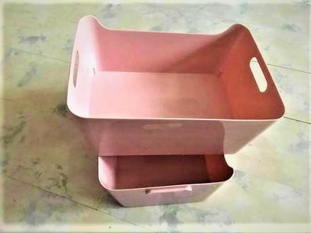 Plastové prepravky 2 ks,