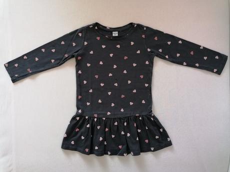 Šaty/tunika so srdiečkami, dopodopo,98