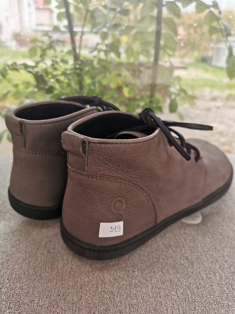 Shapen barefoot celoročné topánky berry dark grey, 38