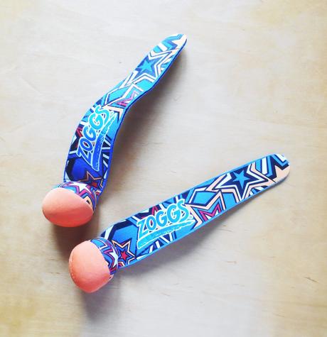 Dve loptičky na lovenie zoggs,