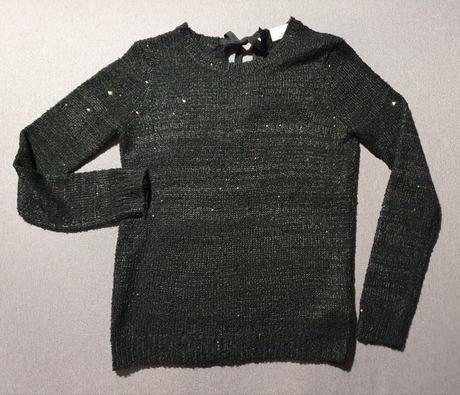 Pulóver s flitrami, s