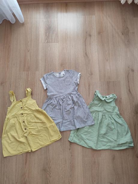 Letné šaty, h&m,110