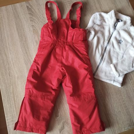 Nohavice do snehu a mikinka, 92